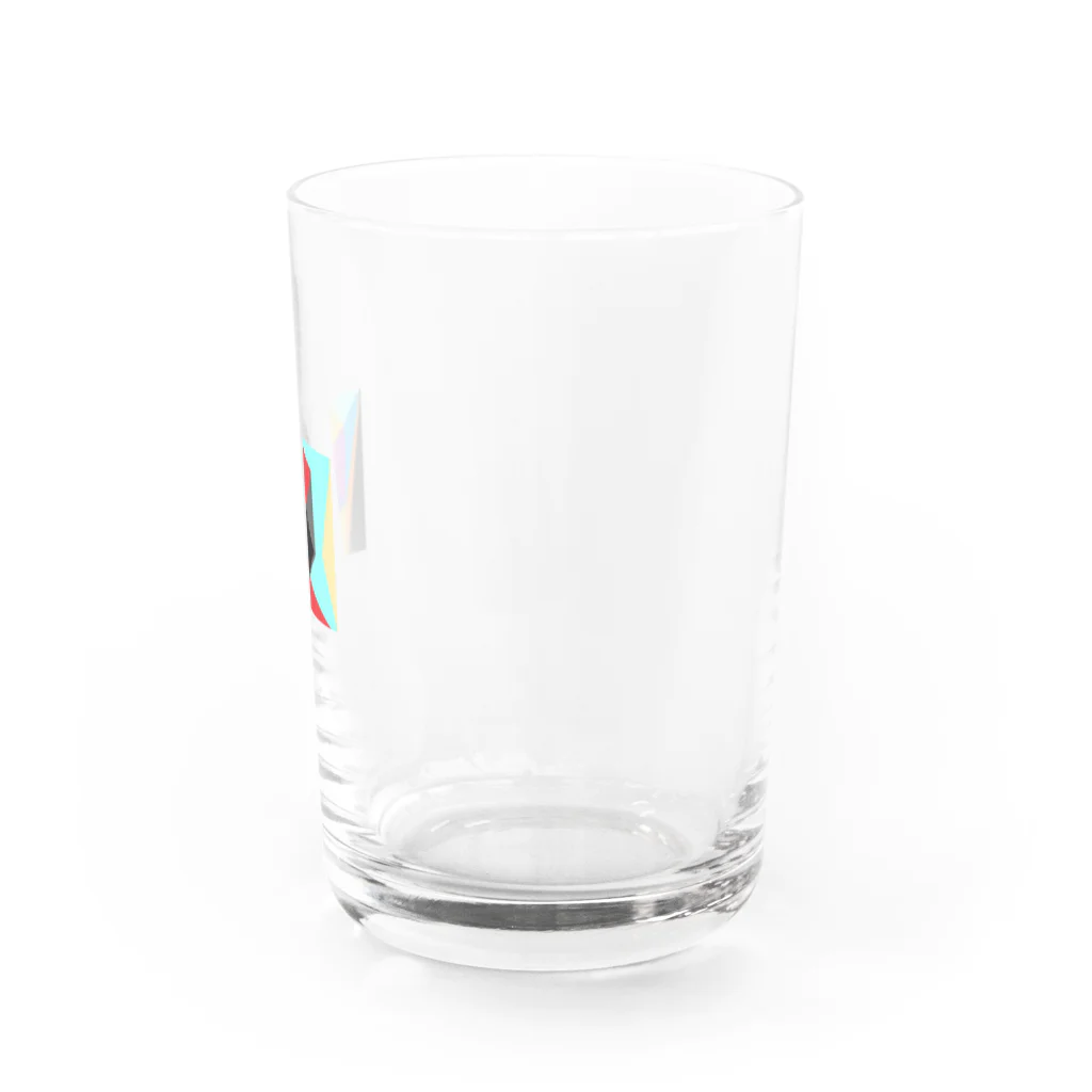 かにさんの立体の四角 Water Glass :right