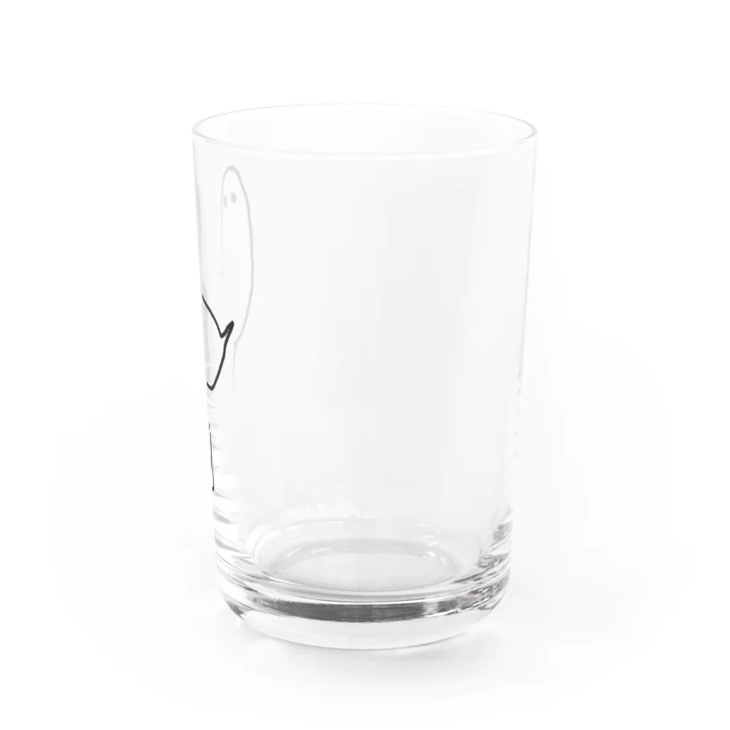 MAUMEEの人間の足がはえた鳥 Water Glass :right