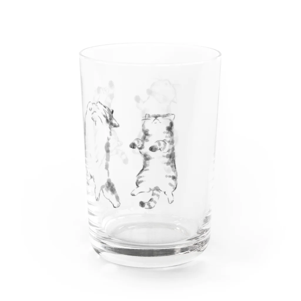 p-55のゴロ猫 Water Glass :right