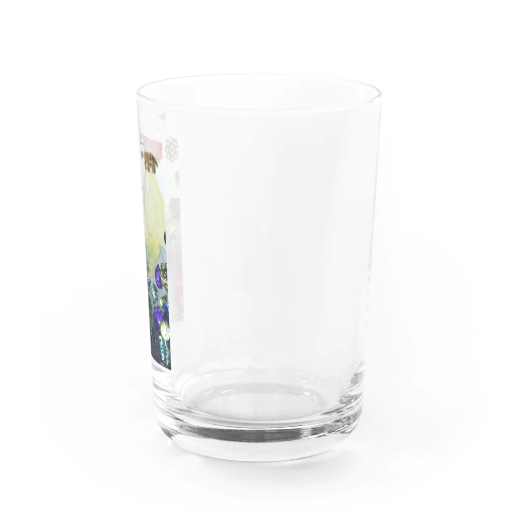 涼の居場所のキラキラ金髪少女時代 Water Glass :right