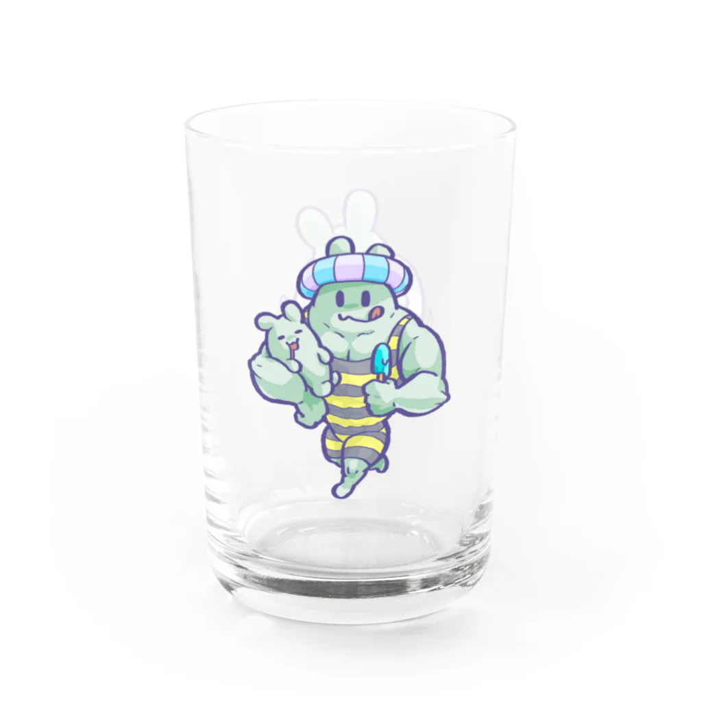 syaaan goodsのぷかぷかマサル兄弟 Water Glass :right