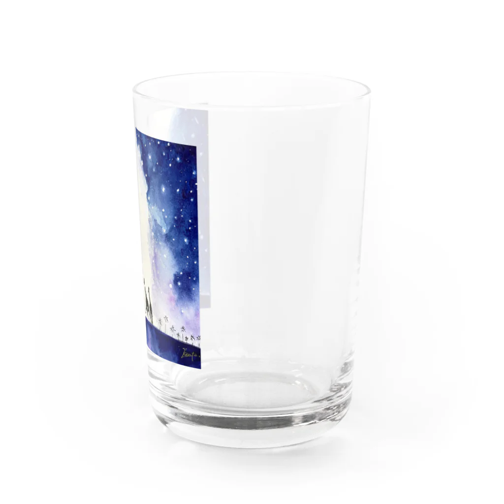 きりんとうの夜空絵　No.9 Water Glass :right