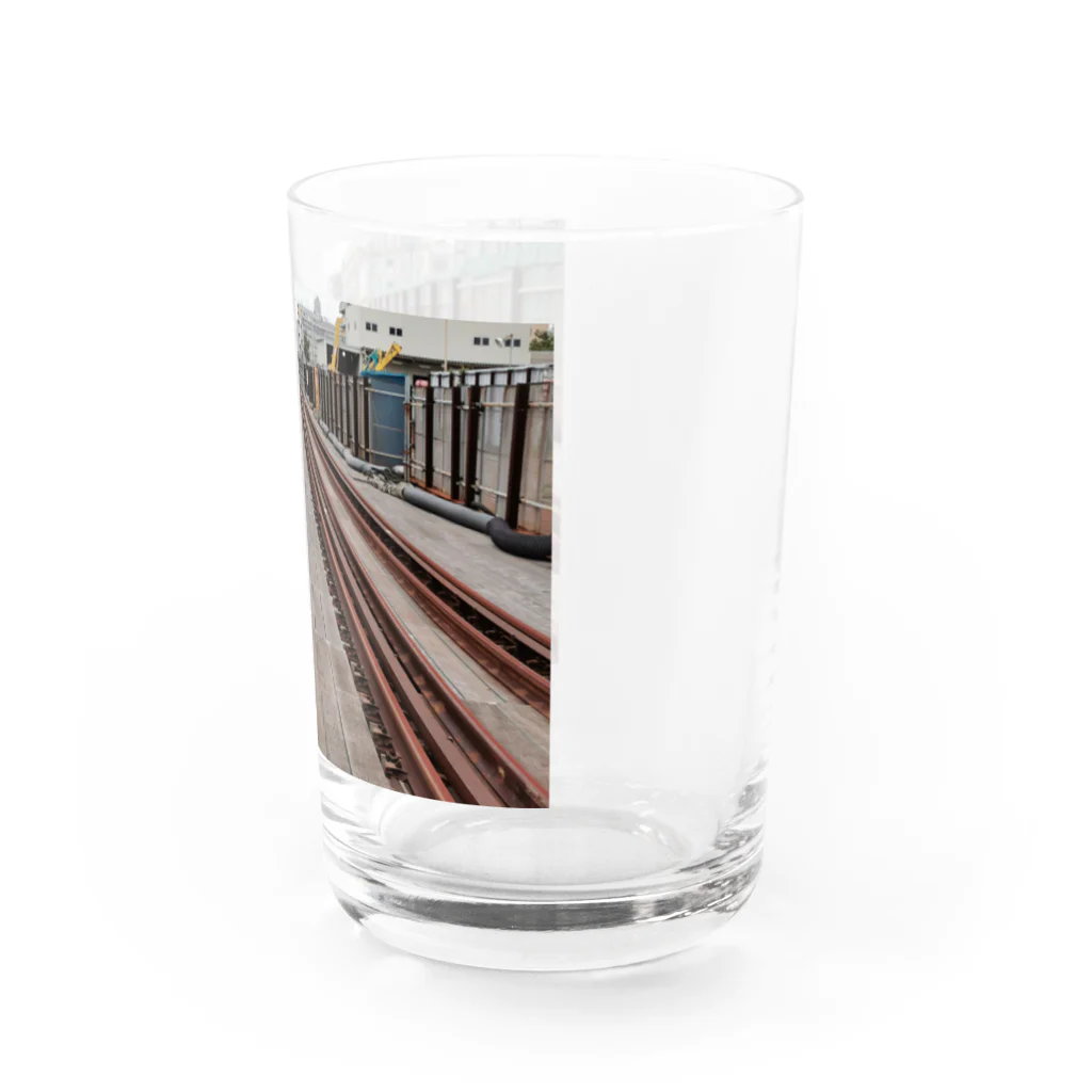 ハチドリ販売所の途切れて錆び付いた線路 Water Glass :right