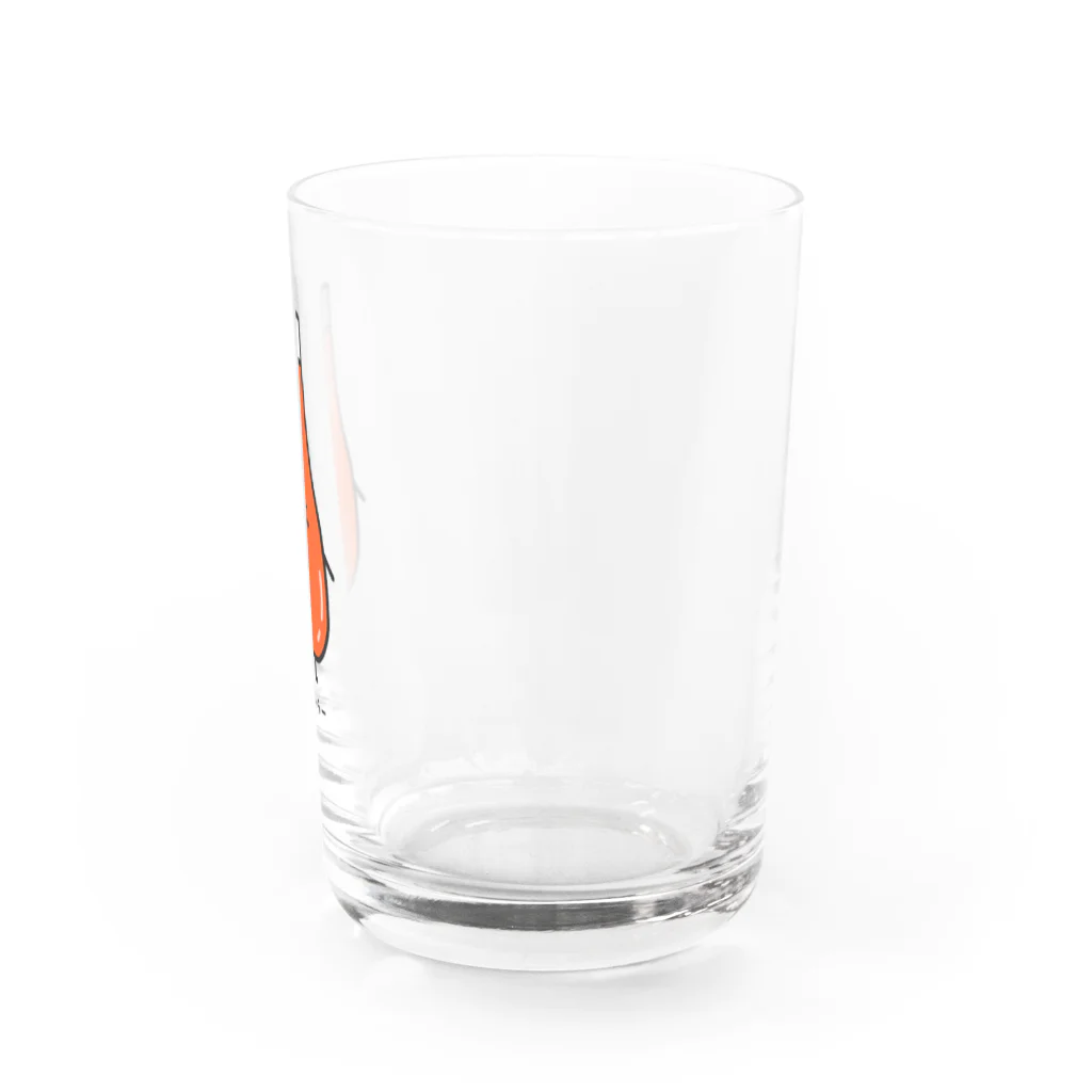 もちぱっちのケチャラーさんとマヨラーさん Water Glass :right