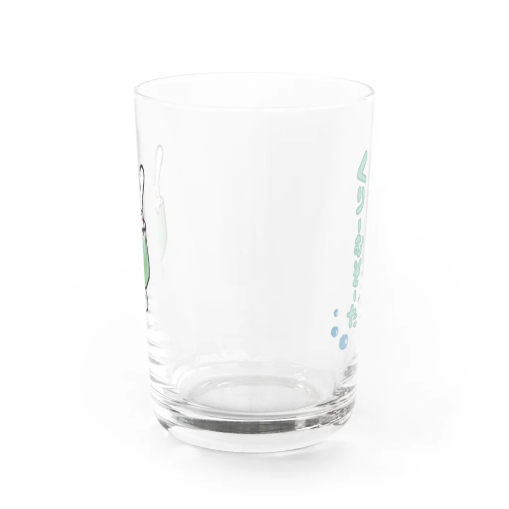 うさきッちょんのくりーむそーだな気分 Water Glass :right