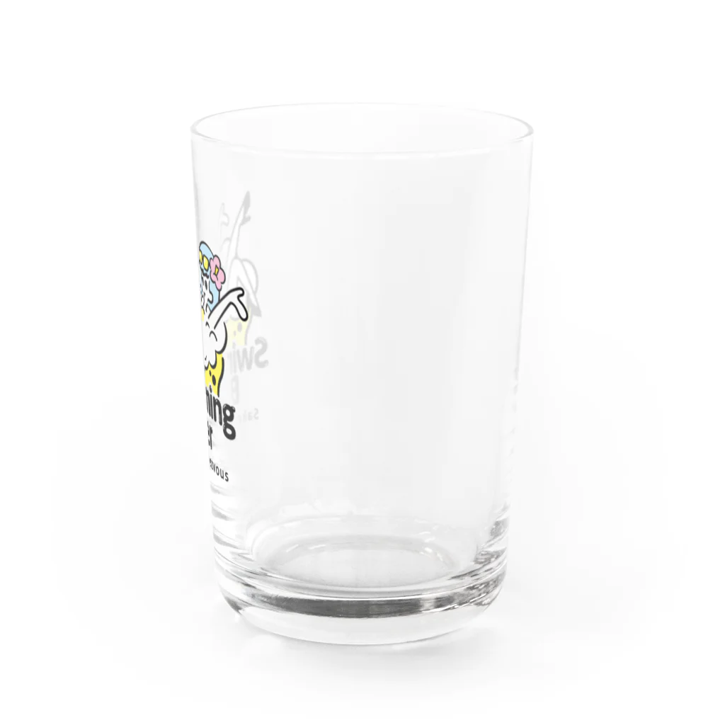 サケランデブー  Sake-Rendezvous のswimming beer Water Glass :right