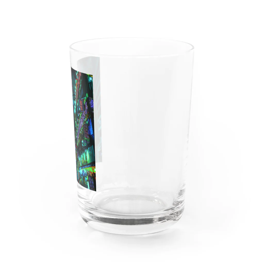 aero_acidのcyberpunk  tokyo Water Glass :right