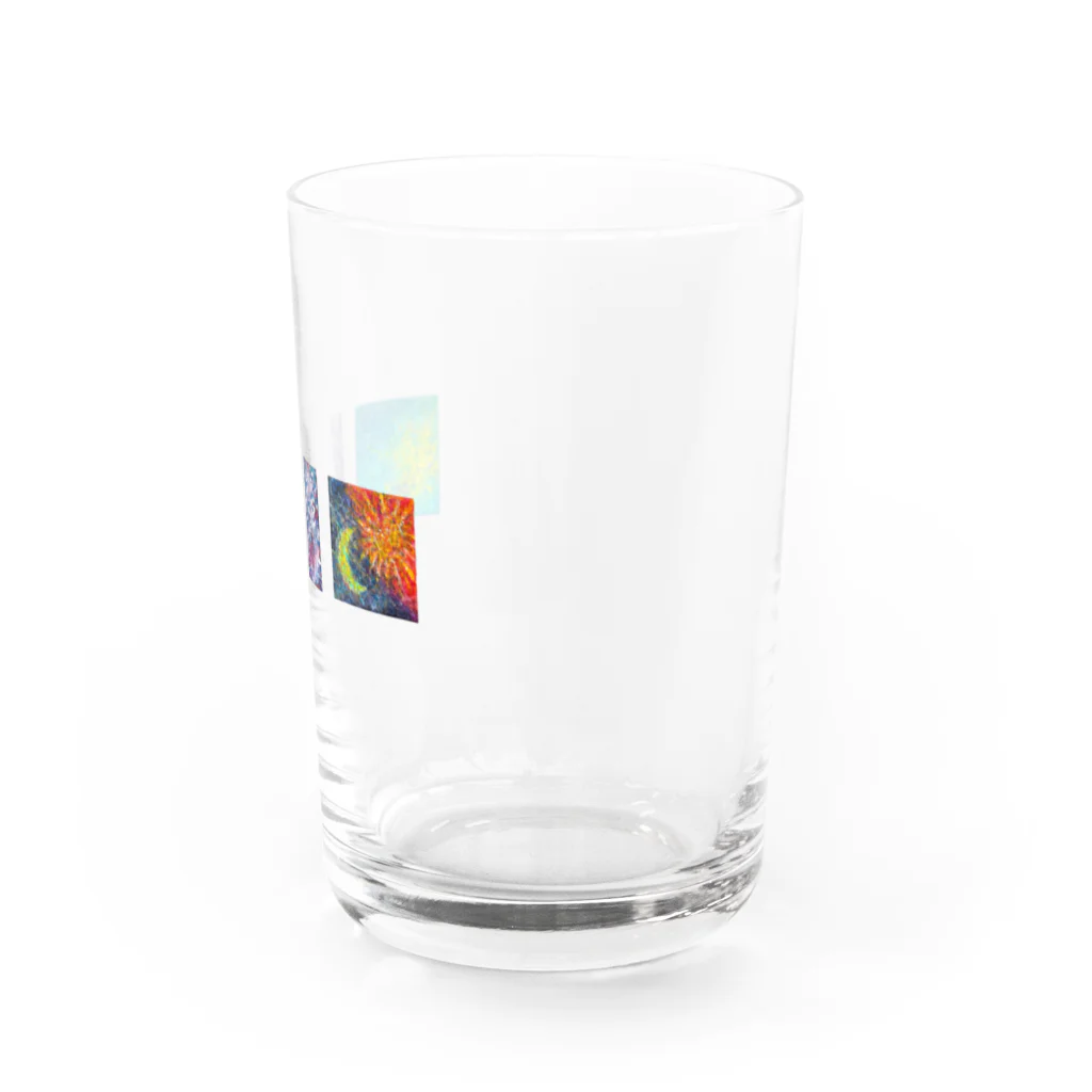 しろいののしかくいちいさいの Water Glass :right