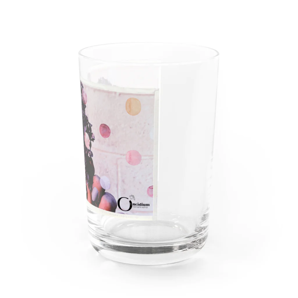 Oncidium  by minamisenaのドット Water Glass :right