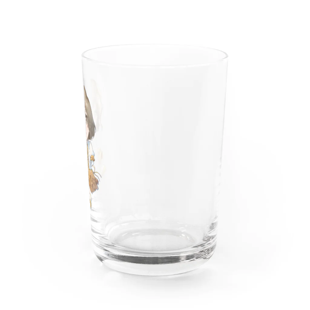 🎗💐みぃの公式グッズ屋さんのちびみぃちゃん Water Glass :right