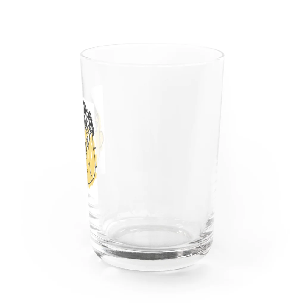 お父さんのお店のご存知「お父さん」です Water Glass :right