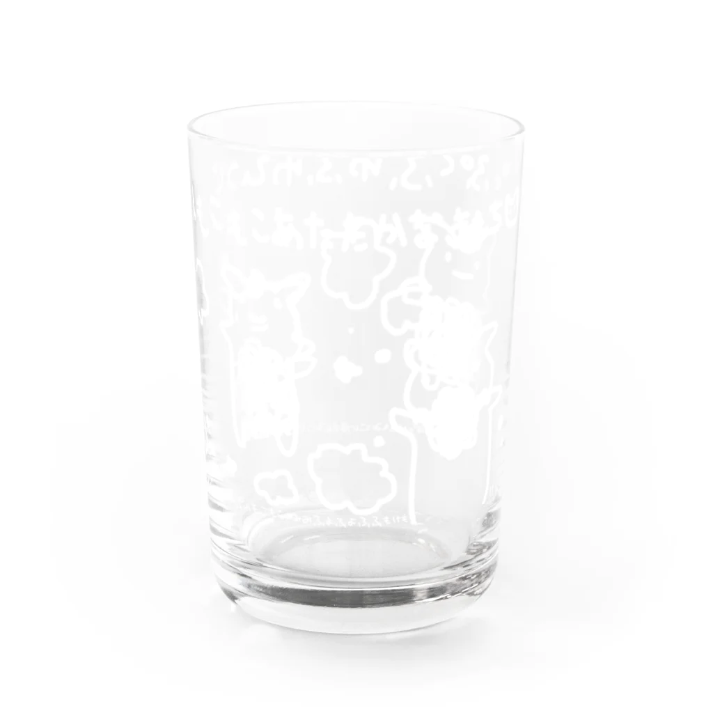 みつこのまっしろなひつじ Water Glass :right