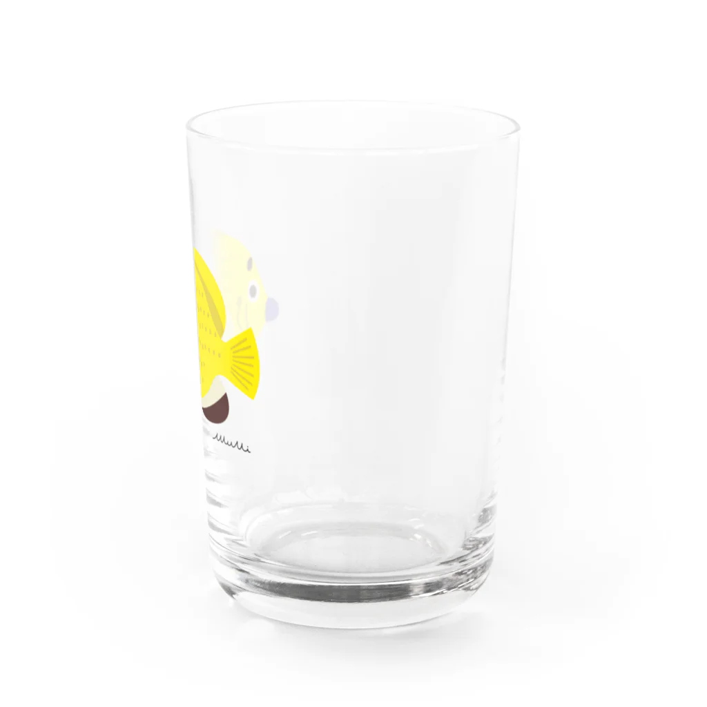 Astrio SUZURI店のシテンヤッコちゃん Water Glass :right