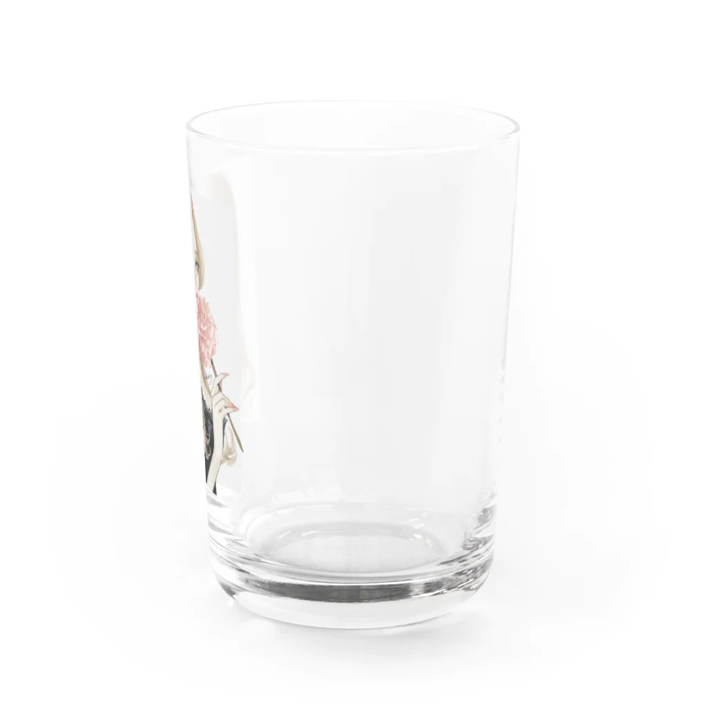 dahlia shop SUZURIのdahlia2 Water Glass :right