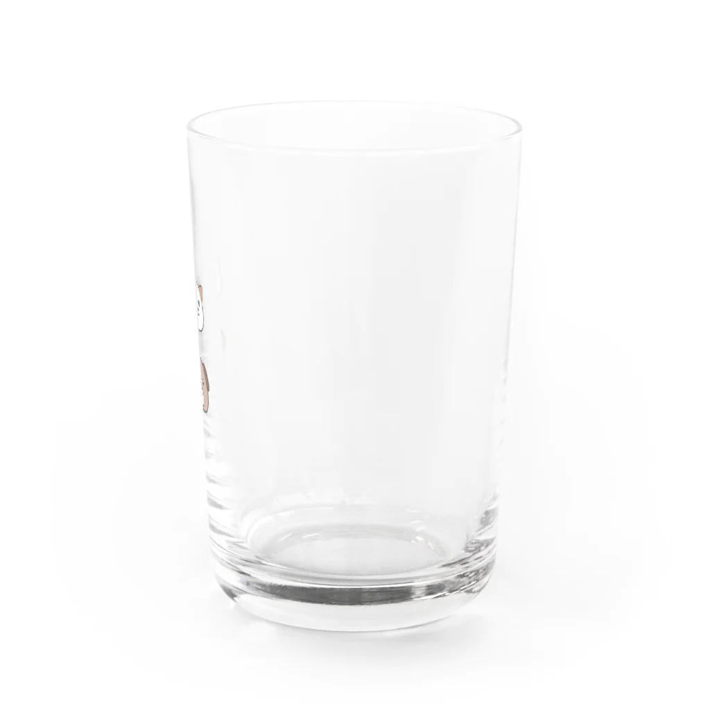 Meowのいぬころにゃんころ Water Glass :right