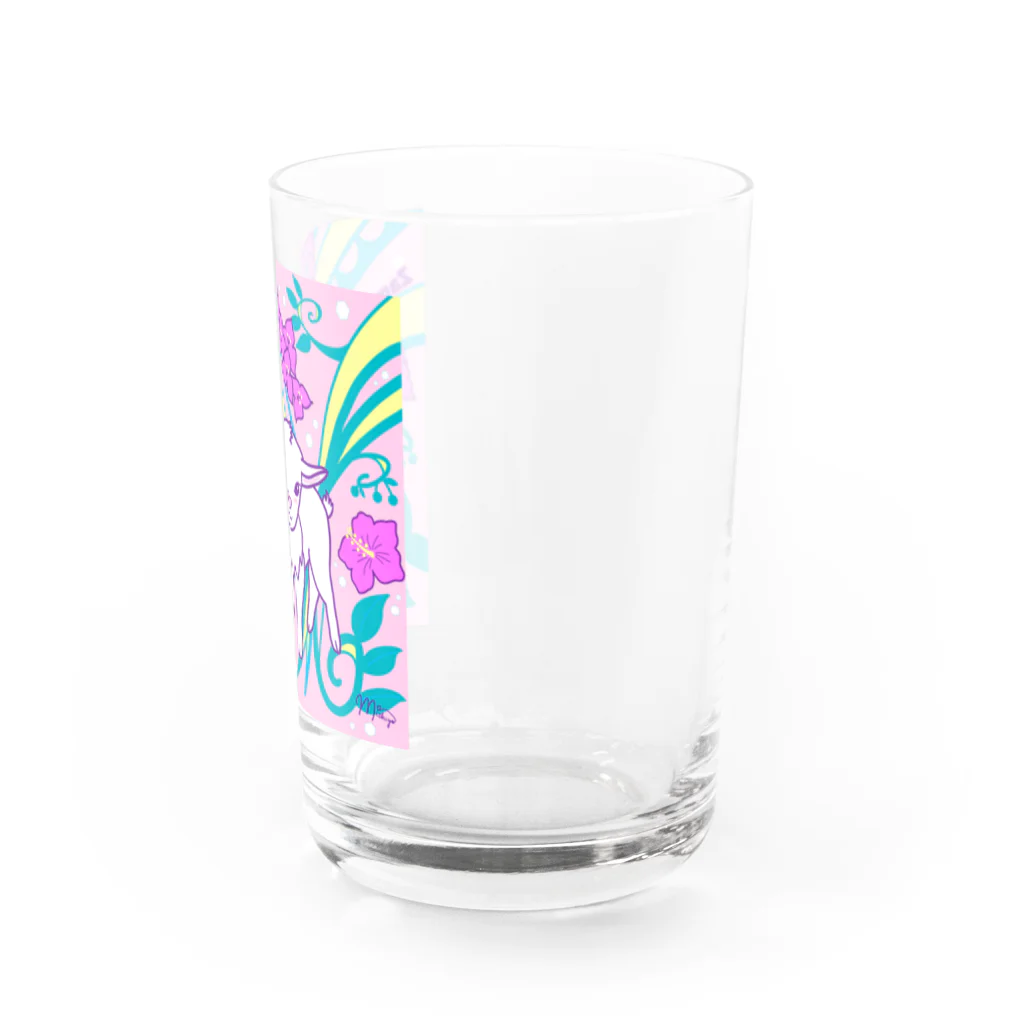 Aquagirl Zamami のZamami ヒージャーベビー Water Glass :right