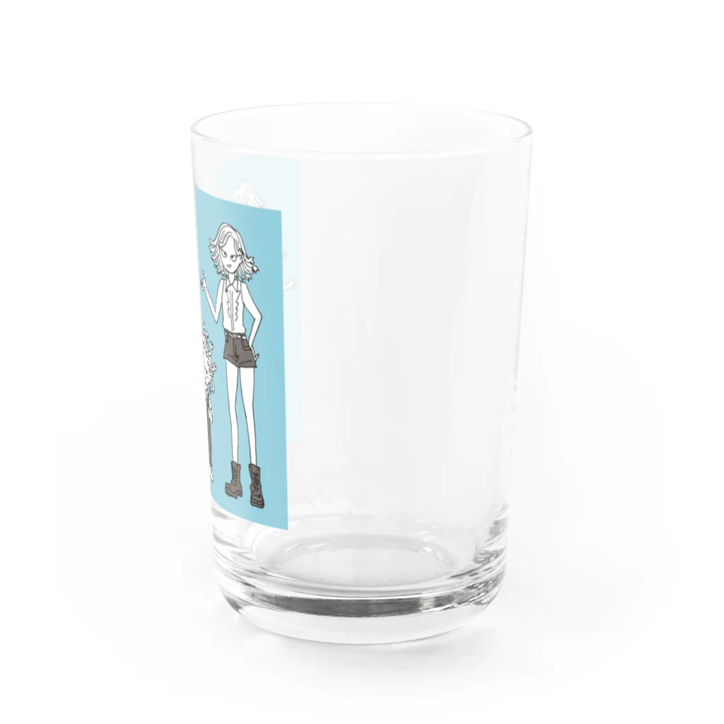 杜の魚のゴルゴン三姉妹 Water Glass :right