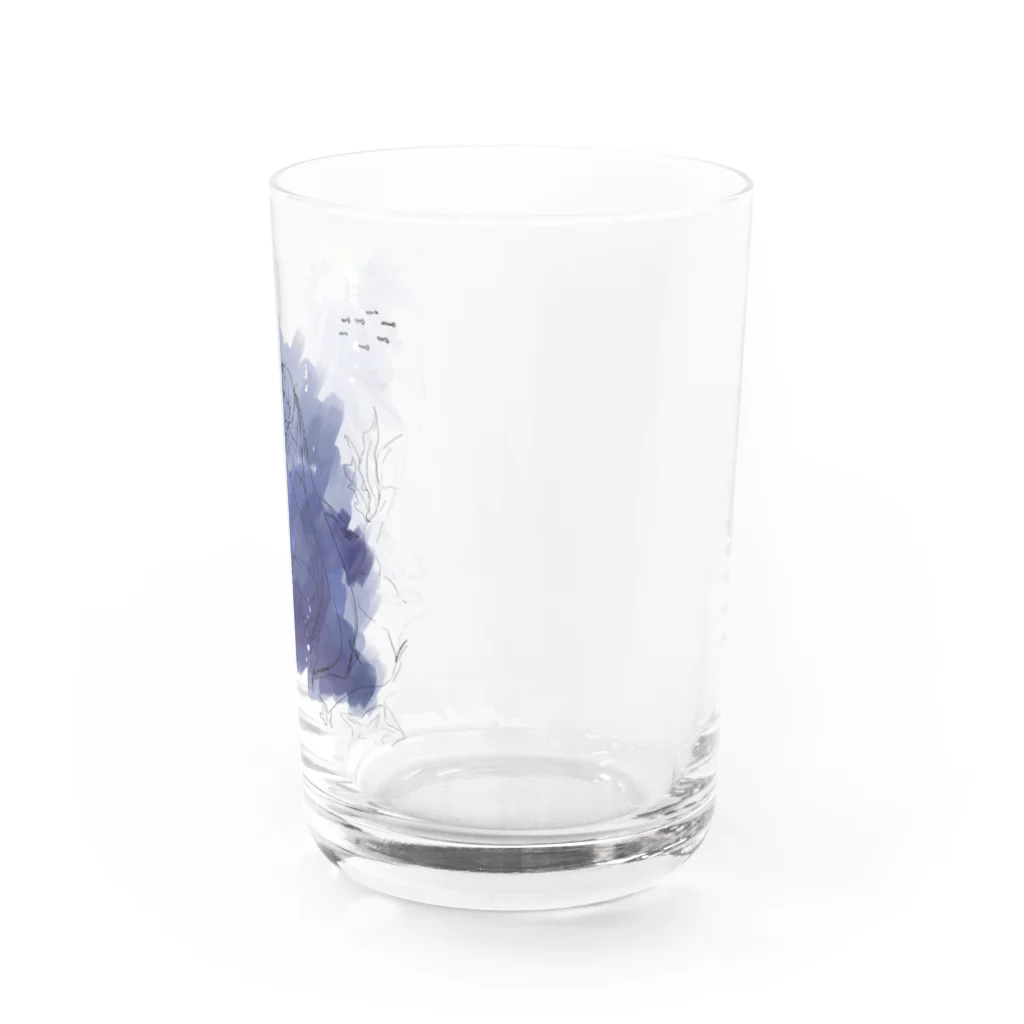 あまいみつのsnki Water Glass :right