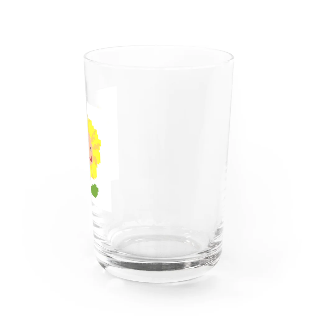 しんのすけ@🐶Web制作＆心理学（ｽﾞｰﾝ生募集中）のひまわりｽﾞｰﾝ Water Glass :right