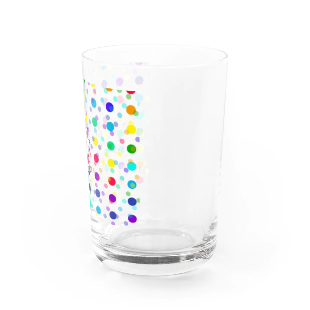 JUNKIE-ONLINEのカラフルニャンキー Water Glass :right
