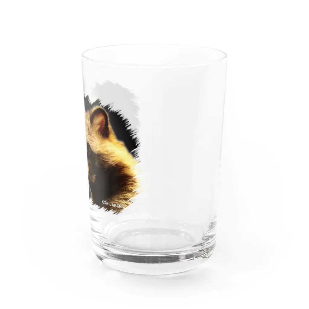 有限会社サイエンスファクトリーのANIMAL WELFARE　たぬき Water Glass :right