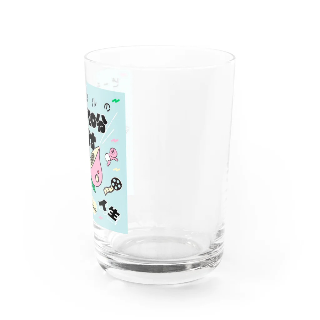 ピーチフルのグッズショップのピーチフルの駅徒歩20分ラジオグッズ Water Glass :right