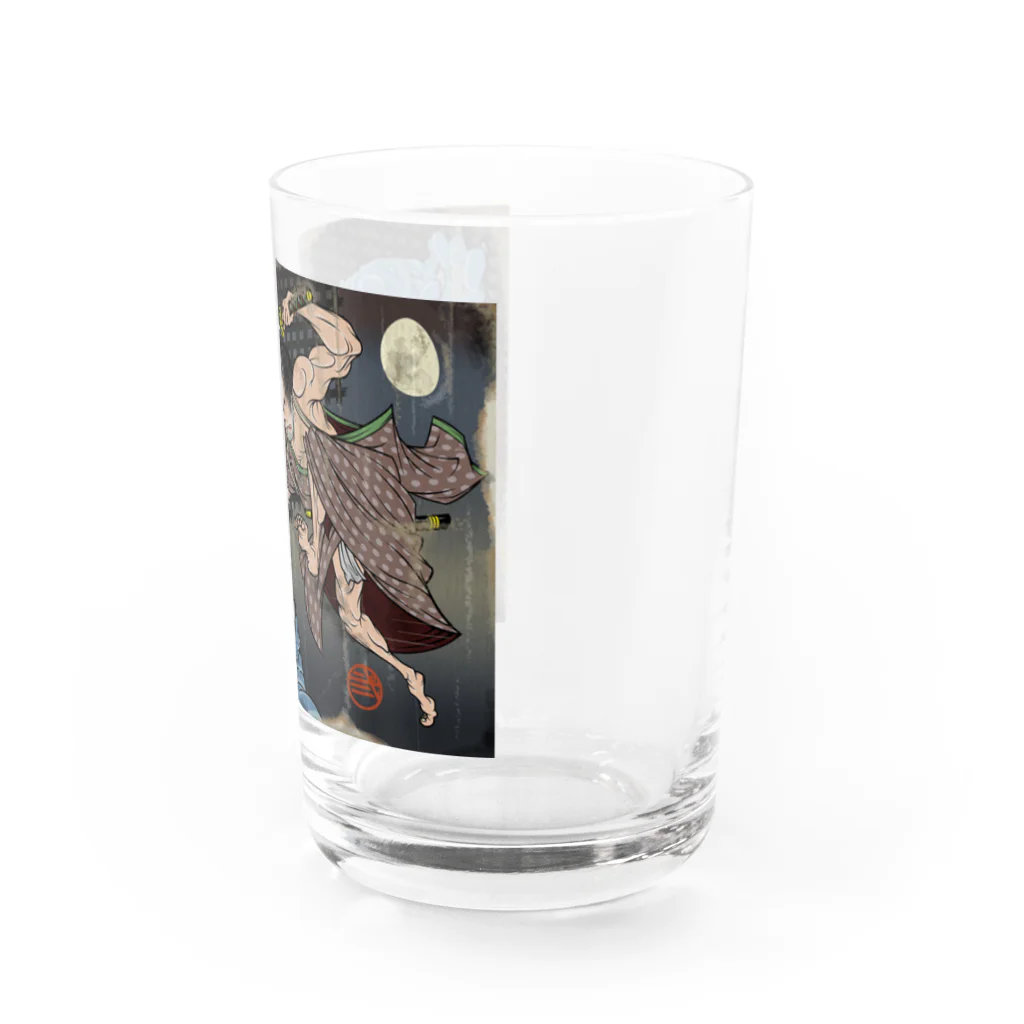 nidan-illustrationの"武者絵" 1-#1 Water Glass :right