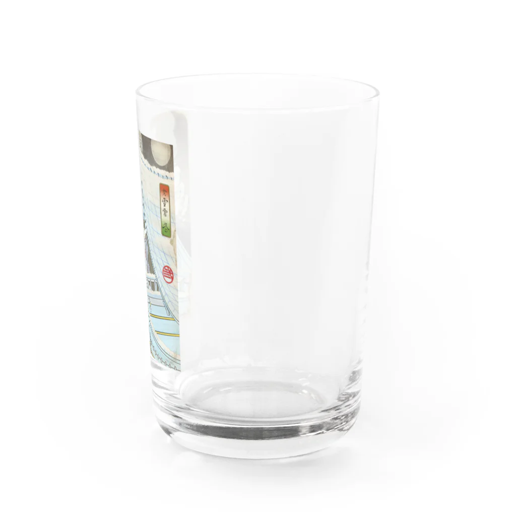 nidan-illustrationの"女雪宮・冬" #1 Water Glass :right