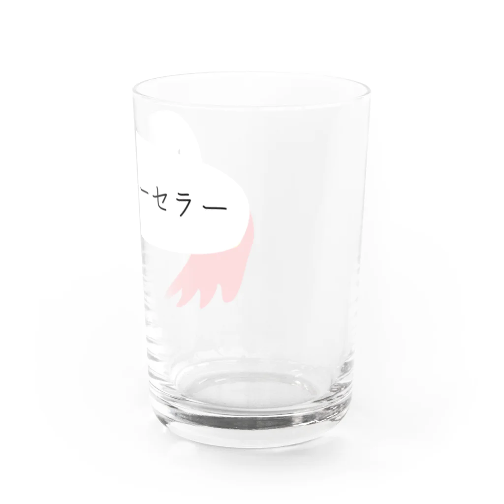 のちかNo-ticca公式オリジナルグッズのちっちゃいことは気にしない Water Glass :right