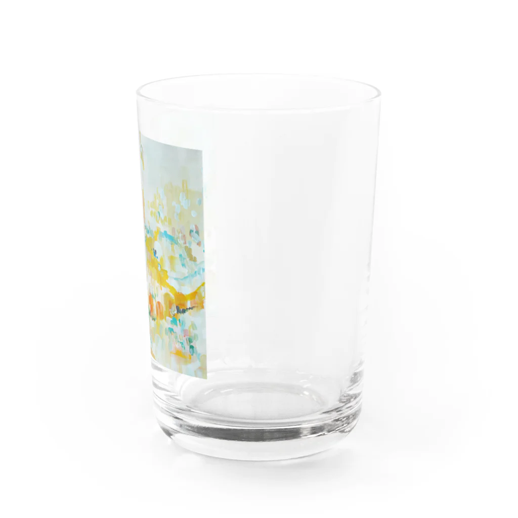 ドッペルお猫さまの構ってお猫さま Water Glass :right