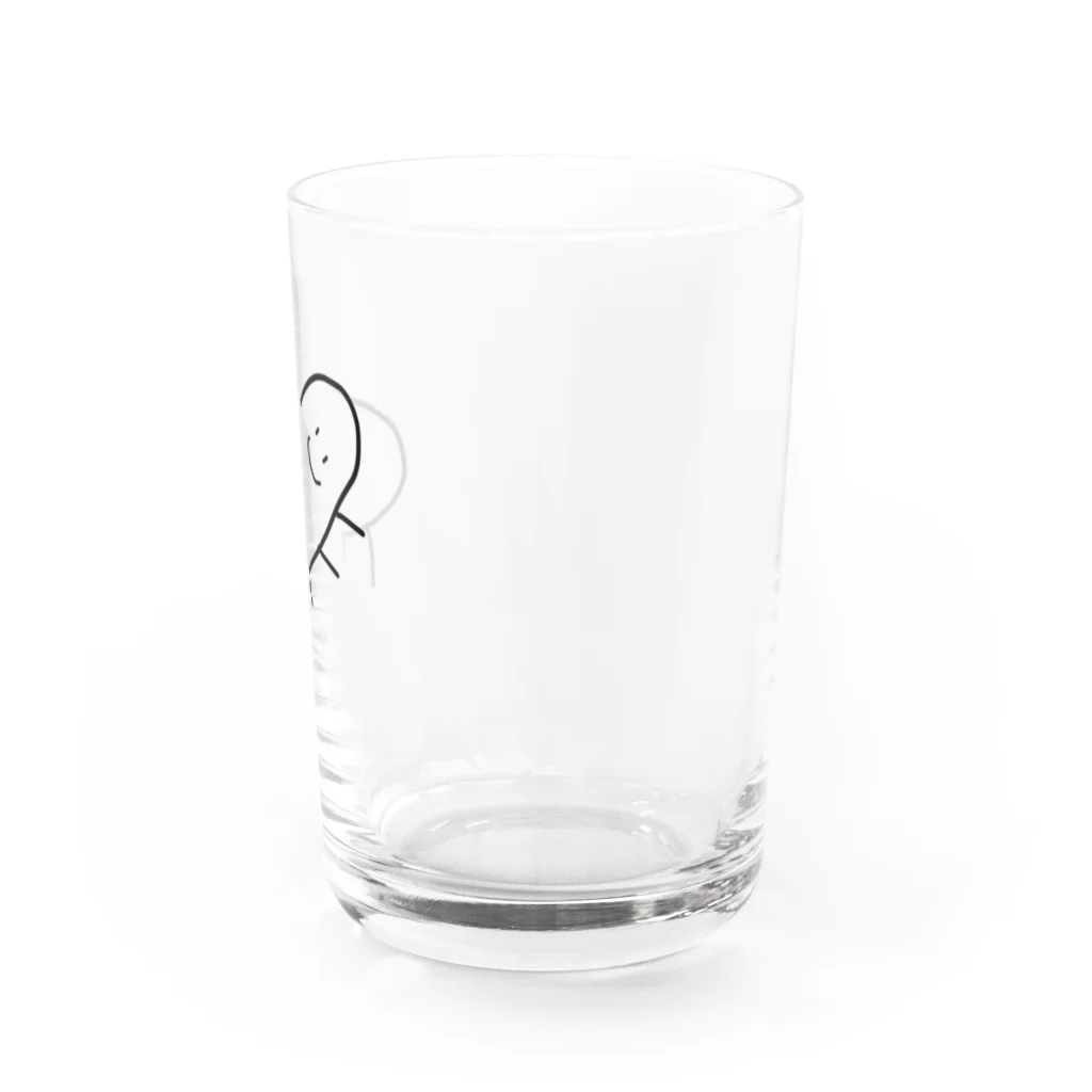 〜影ショップ〜のにっこりいもむし Water Glass :right