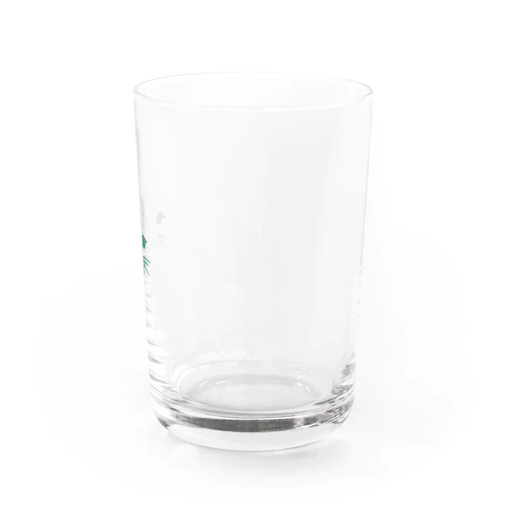 ロジローのネコ　オッドアイ Water Glass :right