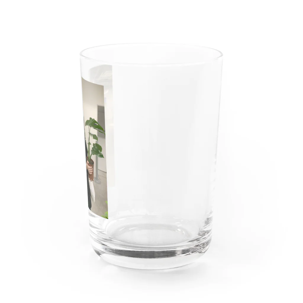 餃子のえがおのゆりちゃんコップ Water Glass :right