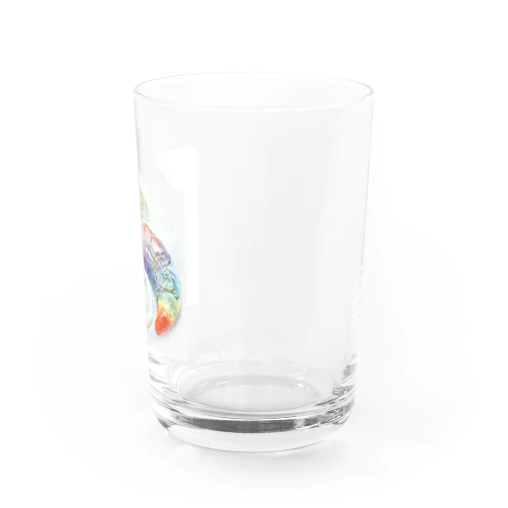 創作工房 昴の勾玉三姉妹 Water Glass :right