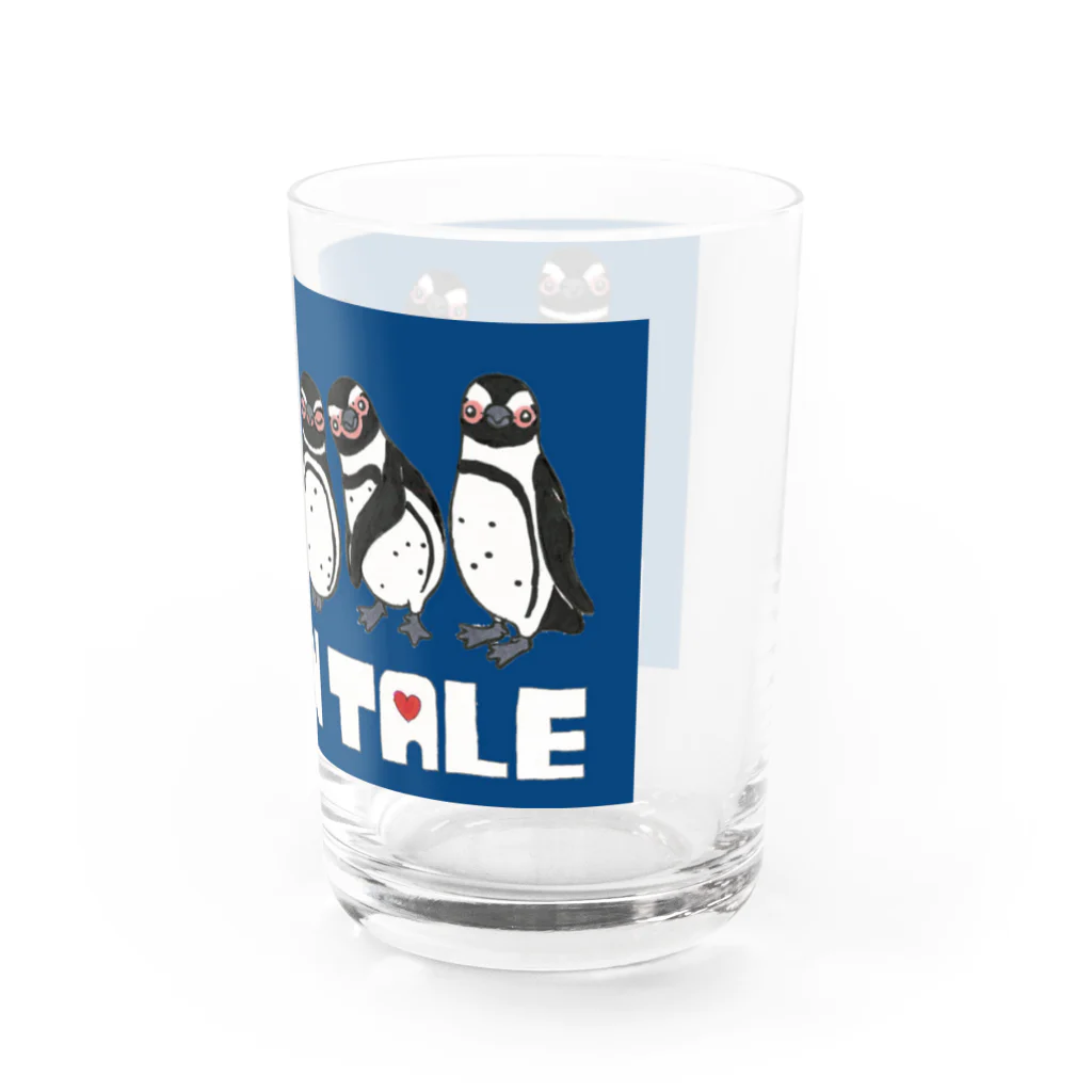 penguininkoのpenguin tale navyblue version② Water Glass :right