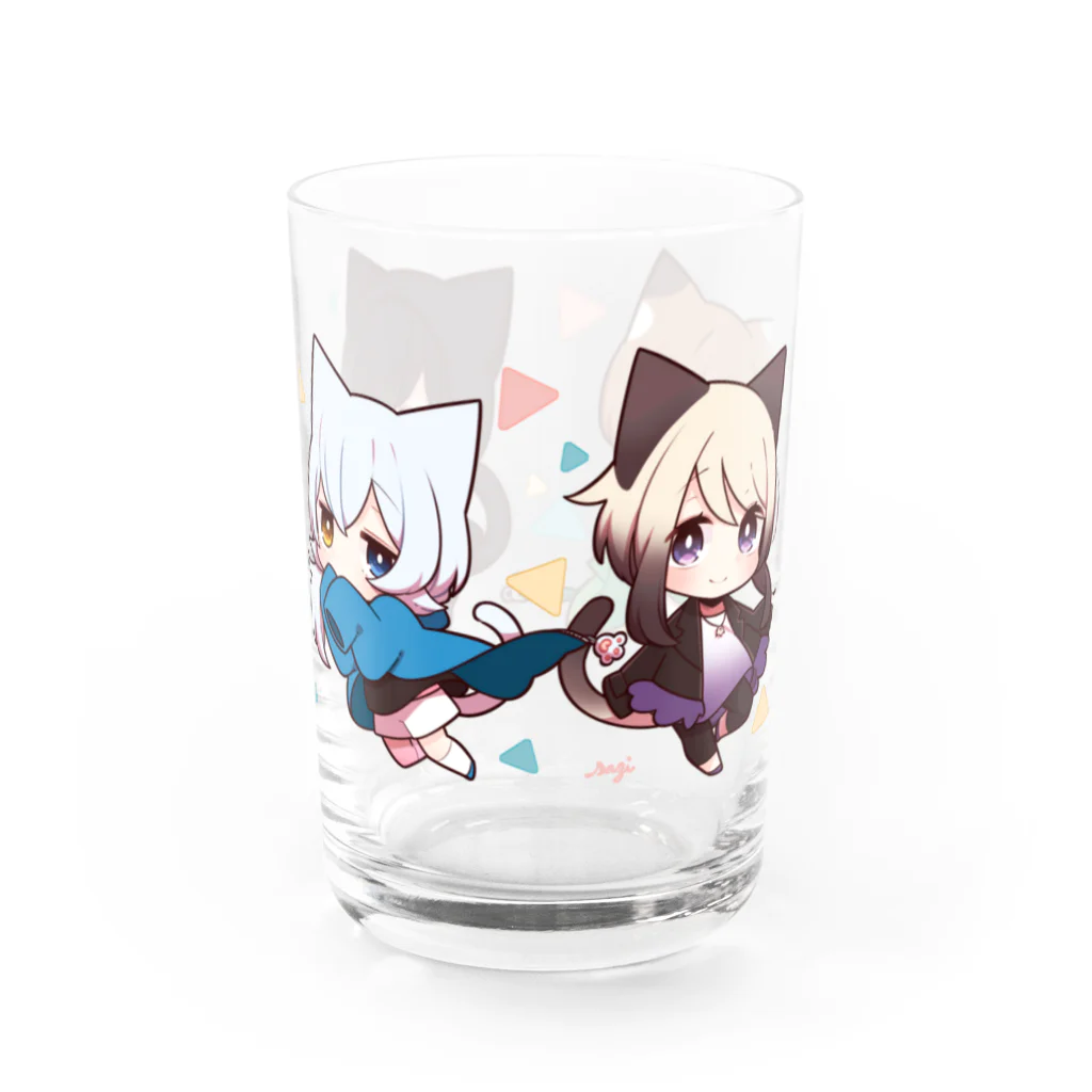 佐治の猫少年 Water Glass :right