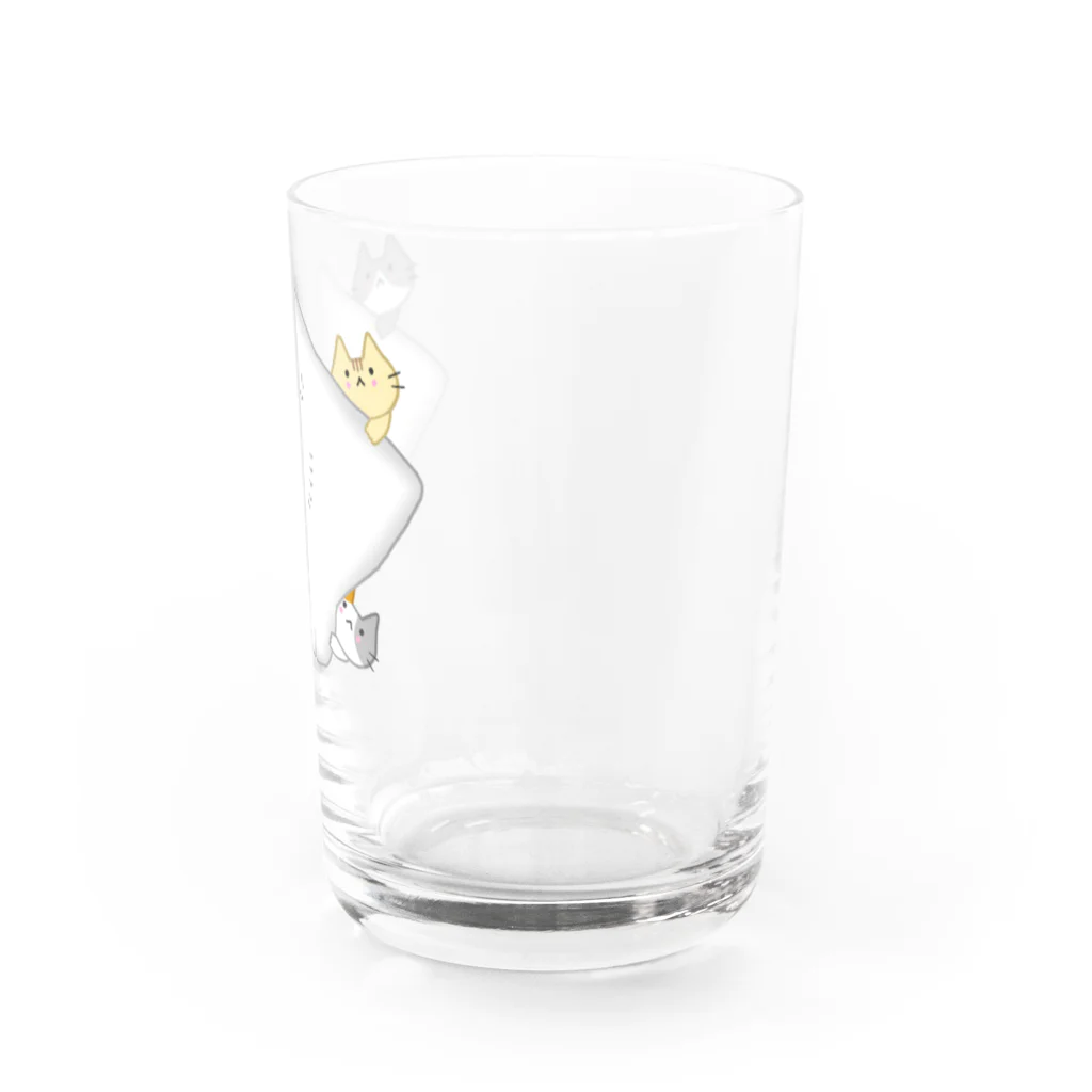 めいぷるのほほえみエイちゃんにゃ Water Glass :right