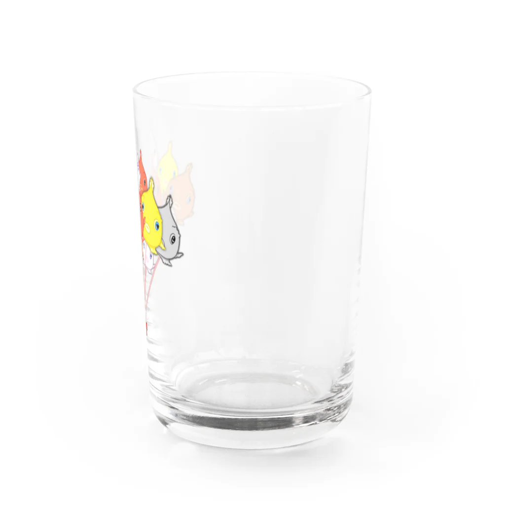 LalaHangeulのフウセンウオさん達 Water Glass :right