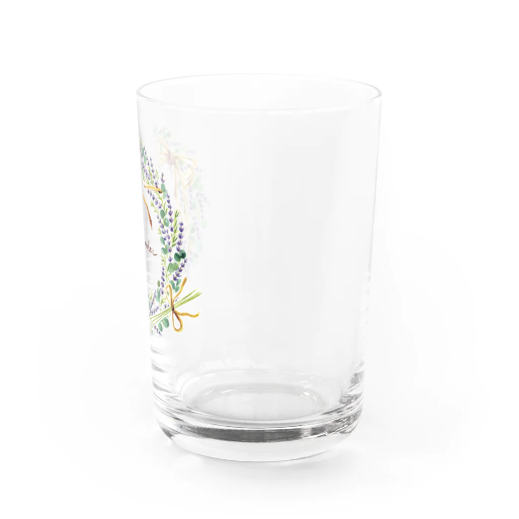 SUI_SAIの癒しのラベンダー Water Glass :right