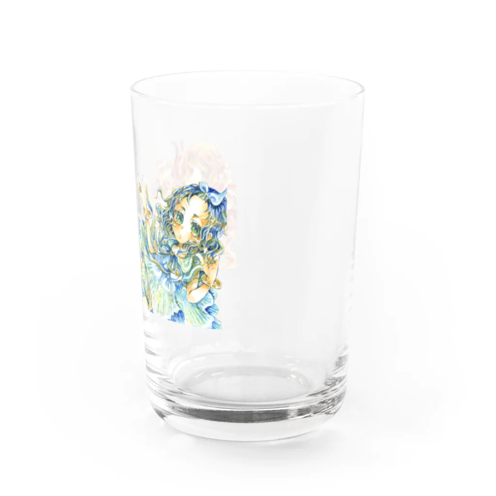 WORLDCHANGER_suzuriの赤海月・水海月 Water Glass :right