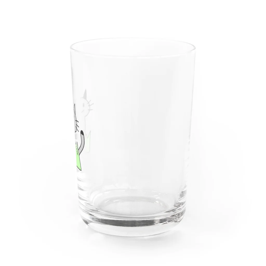 SOKYUの草猫。 Water Glass :right