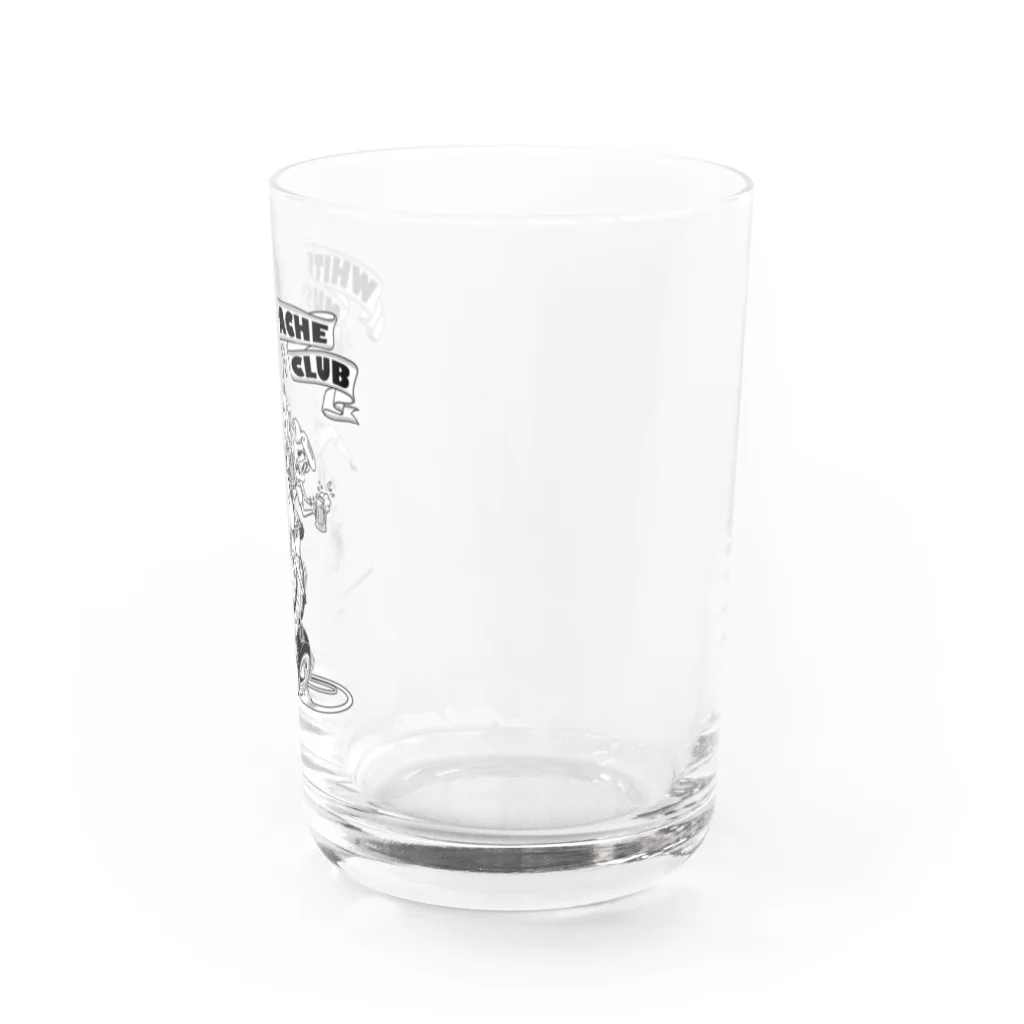 nidan-illustrationの"WHITE MUSTACHE CLUB"(タイトルなし)) Water Glass :right