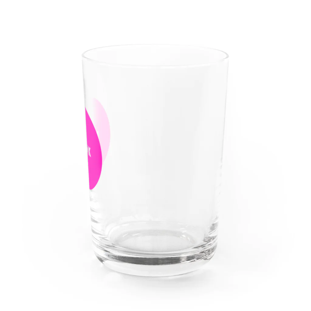 PのCIRCLE PINK. Water Glass :right