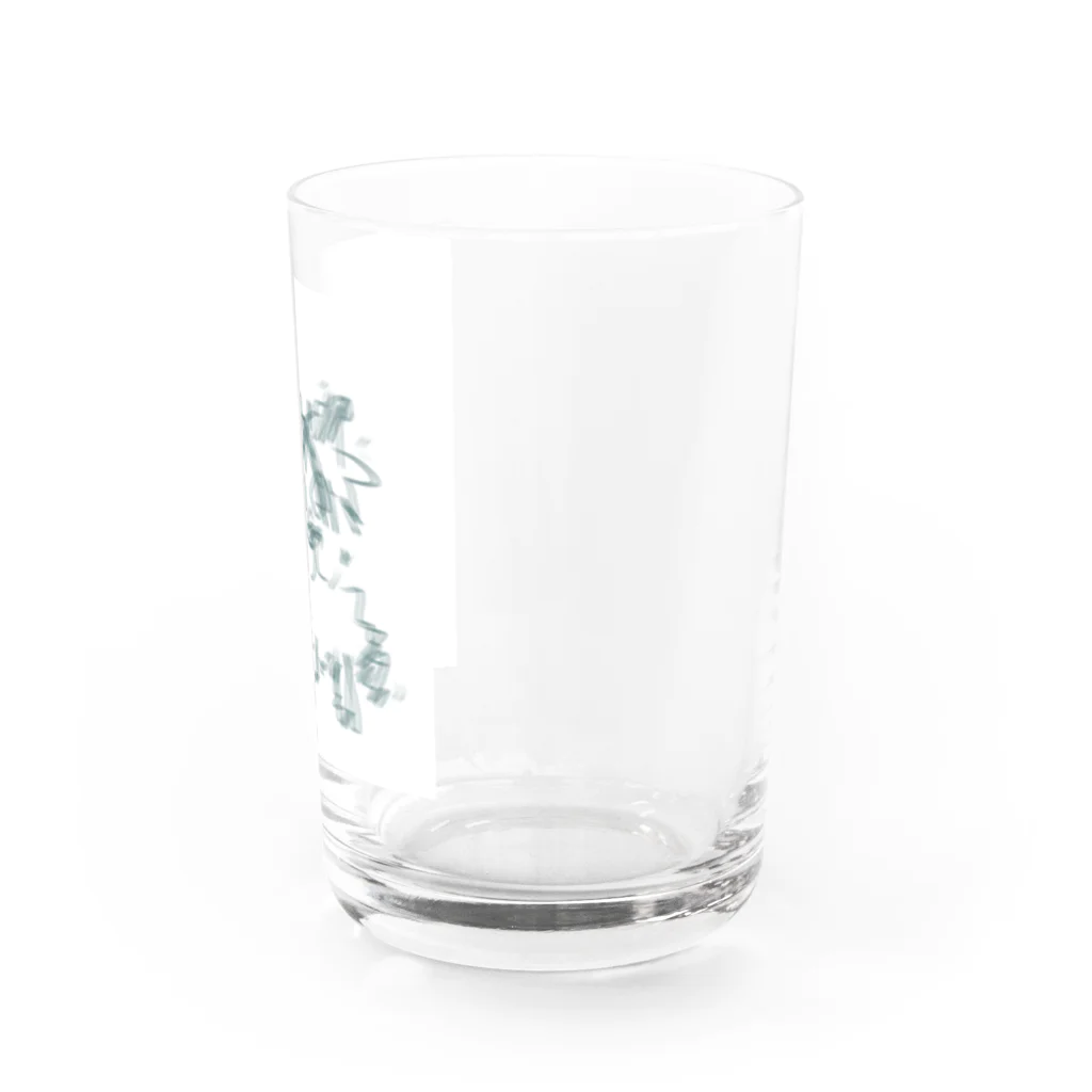 おもちちゃんのねこちゃん Water Glass :right