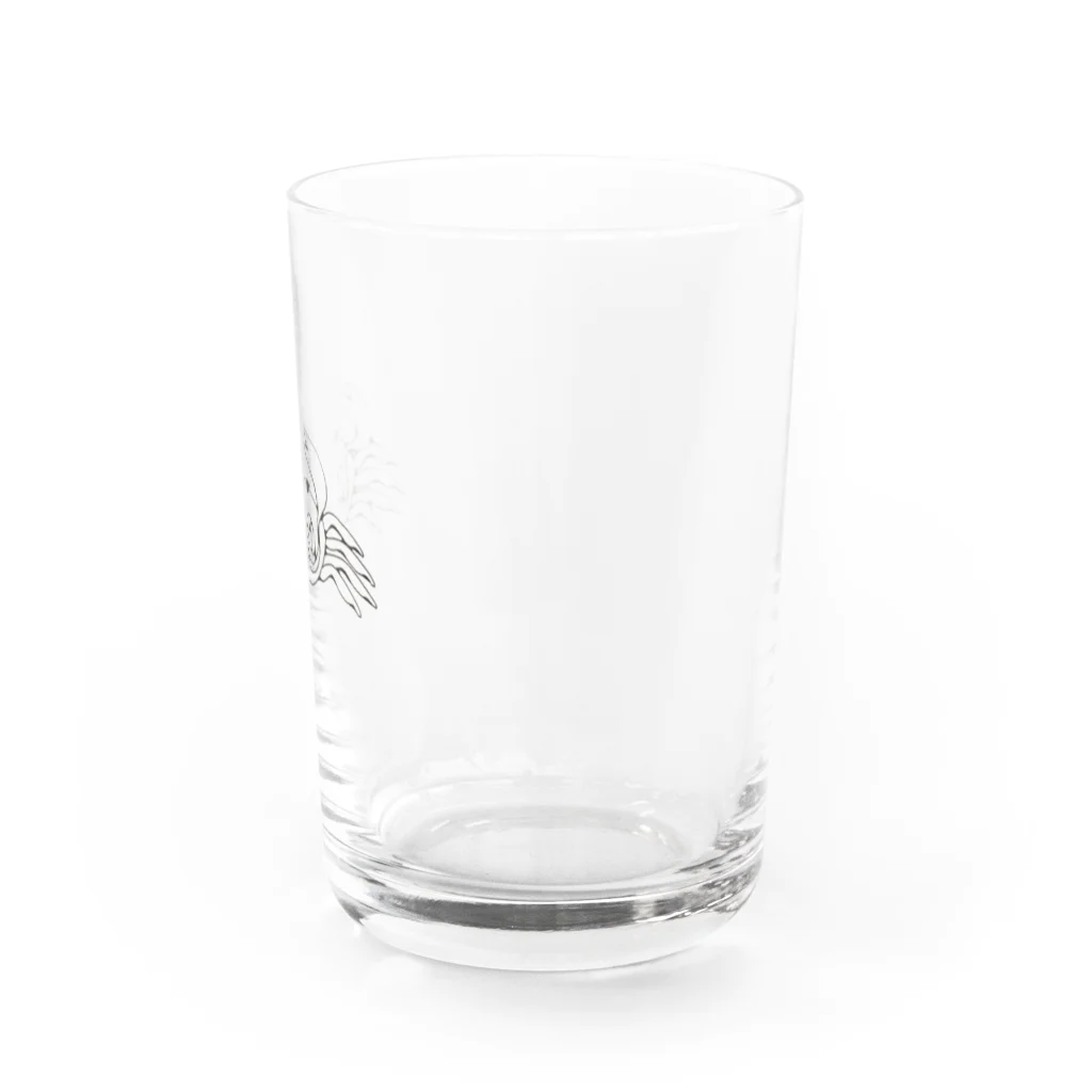 くまちくまお屋さんのサワガニりぼんちゃん Water Glass :right