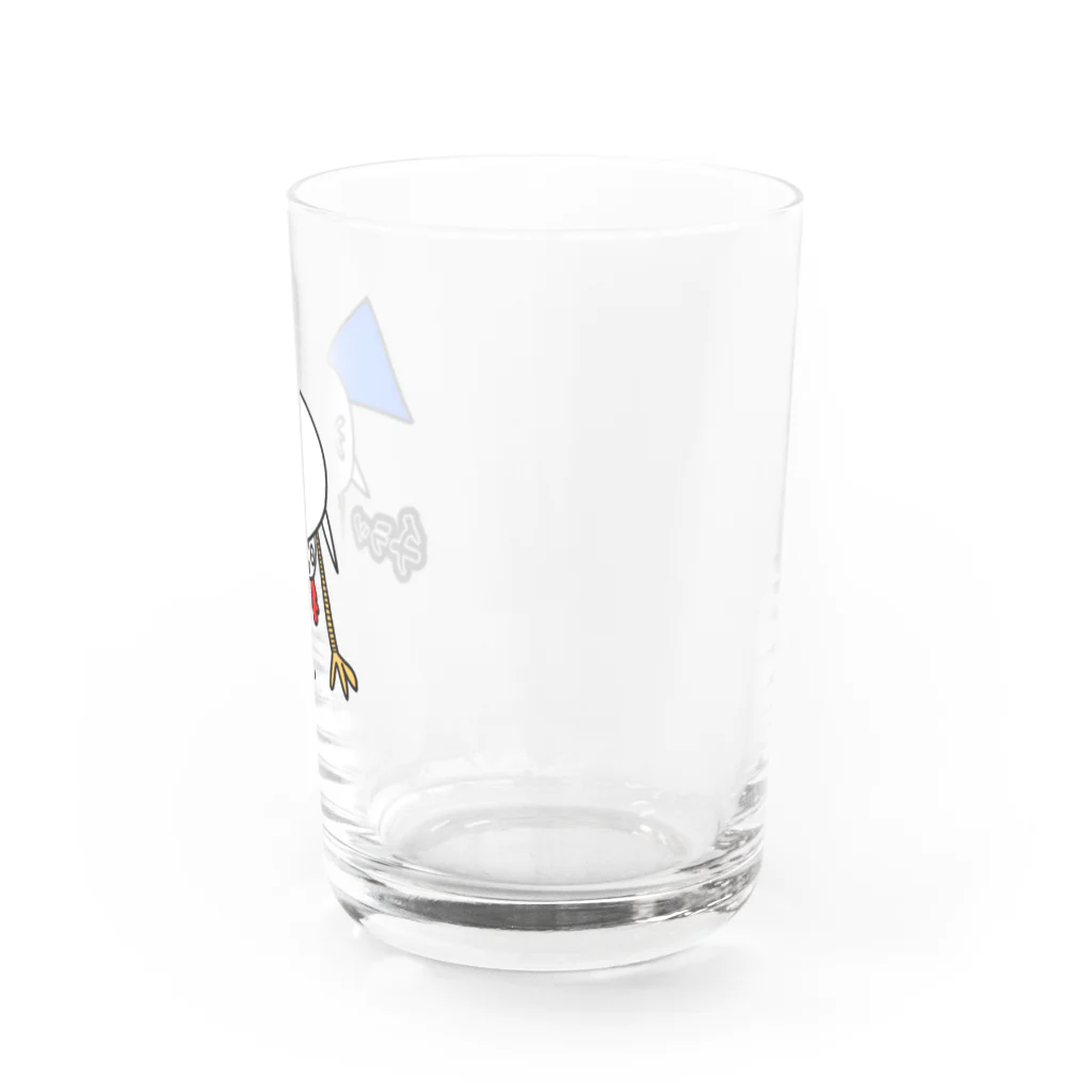 usa100のチラッ ポンコツヒーロー Water Glass :right