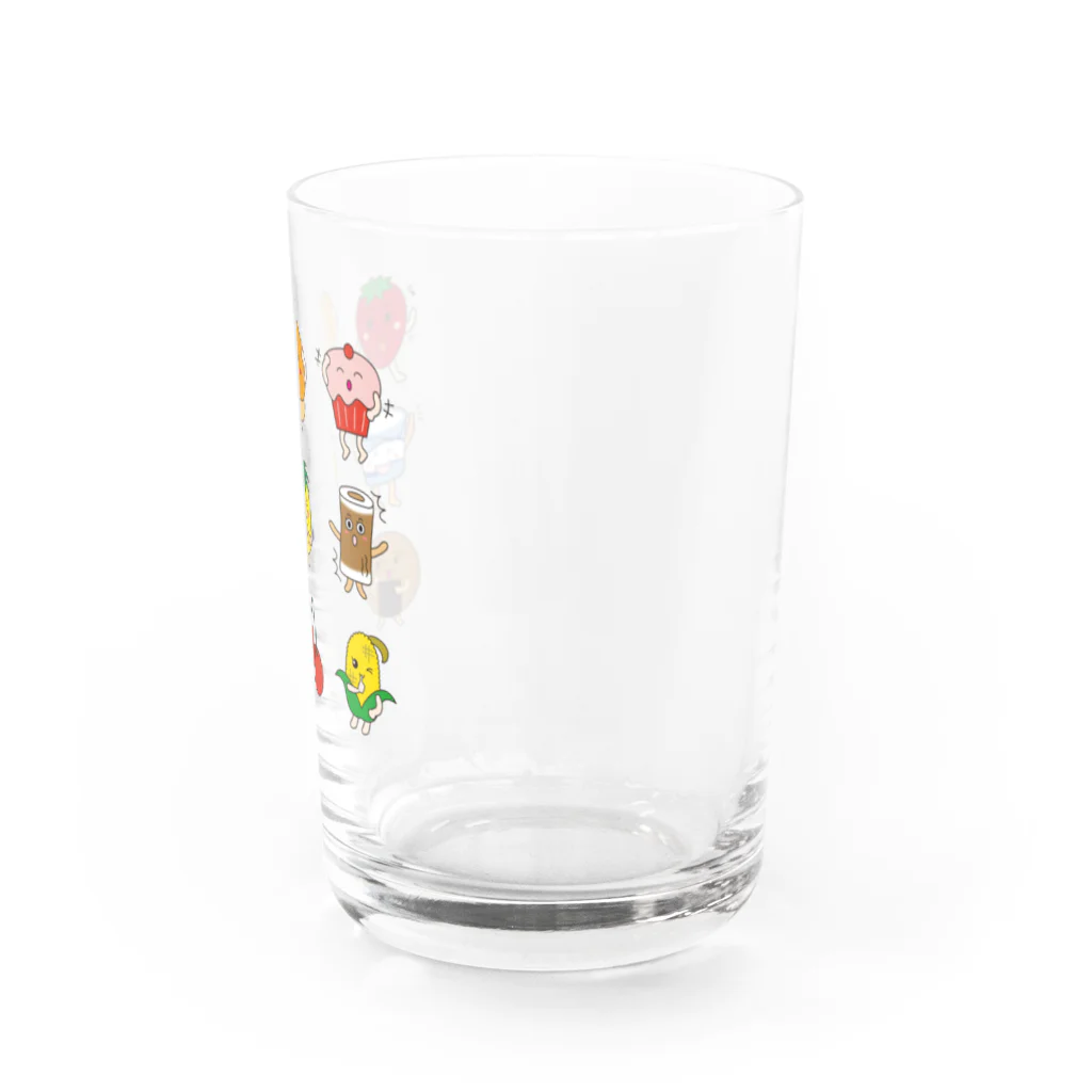 フォーヴァのおやつたーべよ Water Glass :right