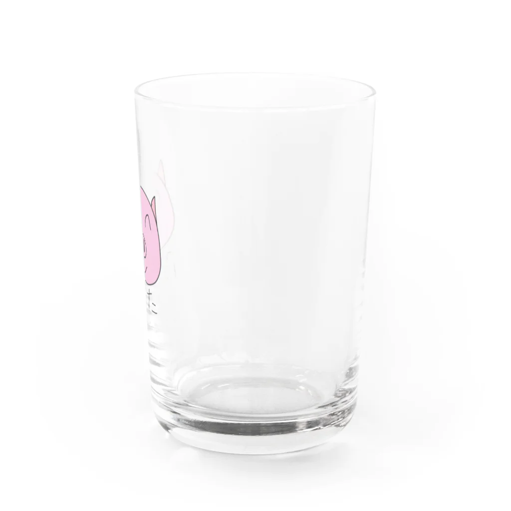 ブサかわ動物itemのぶたくん Water Glass :right