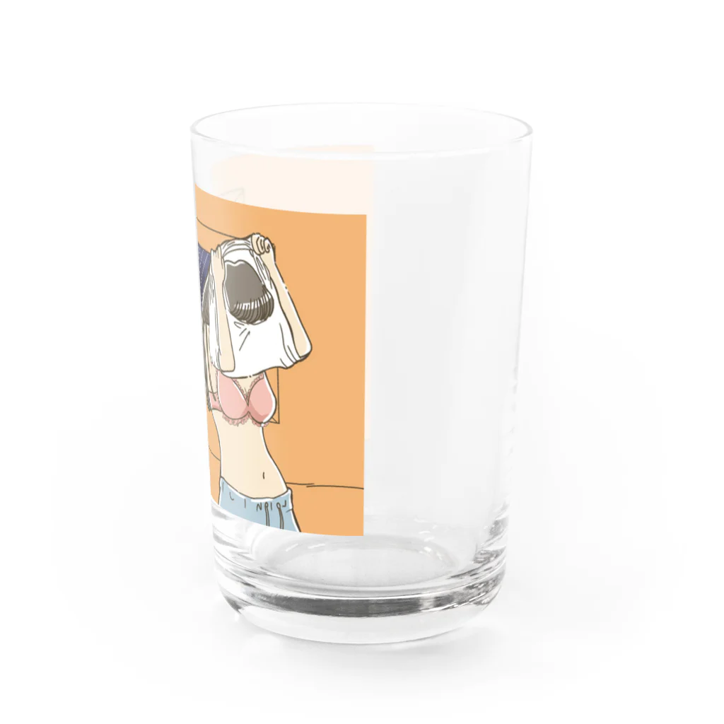 りなけらとぷすのgood night🌙 Water Glass :right