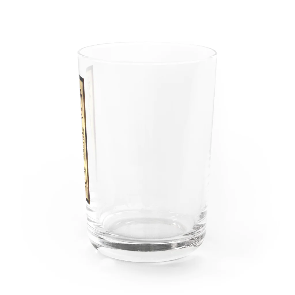 タナツキ商会の御札で悪霊寄せ付けません Water Glass :right